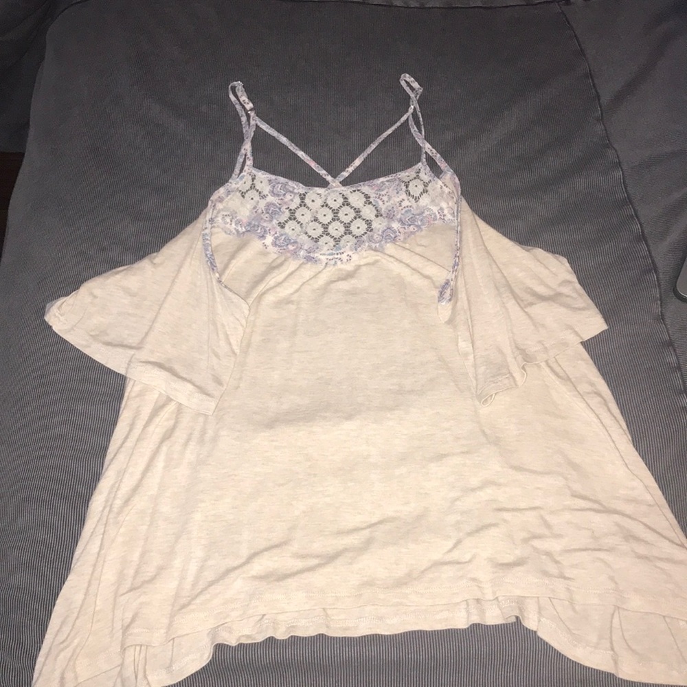 Off the shoulder with straps